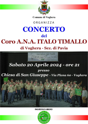 Concerto A.N.A. Italo Timallo