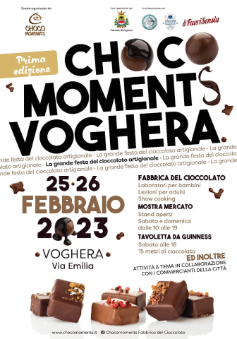 Choco Moments Voghera: la grande festa del cioccolato artigianale