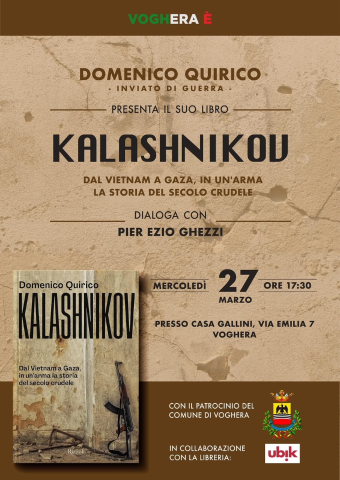 Presentazione libro "Kalashnikov" Domenico Quirico