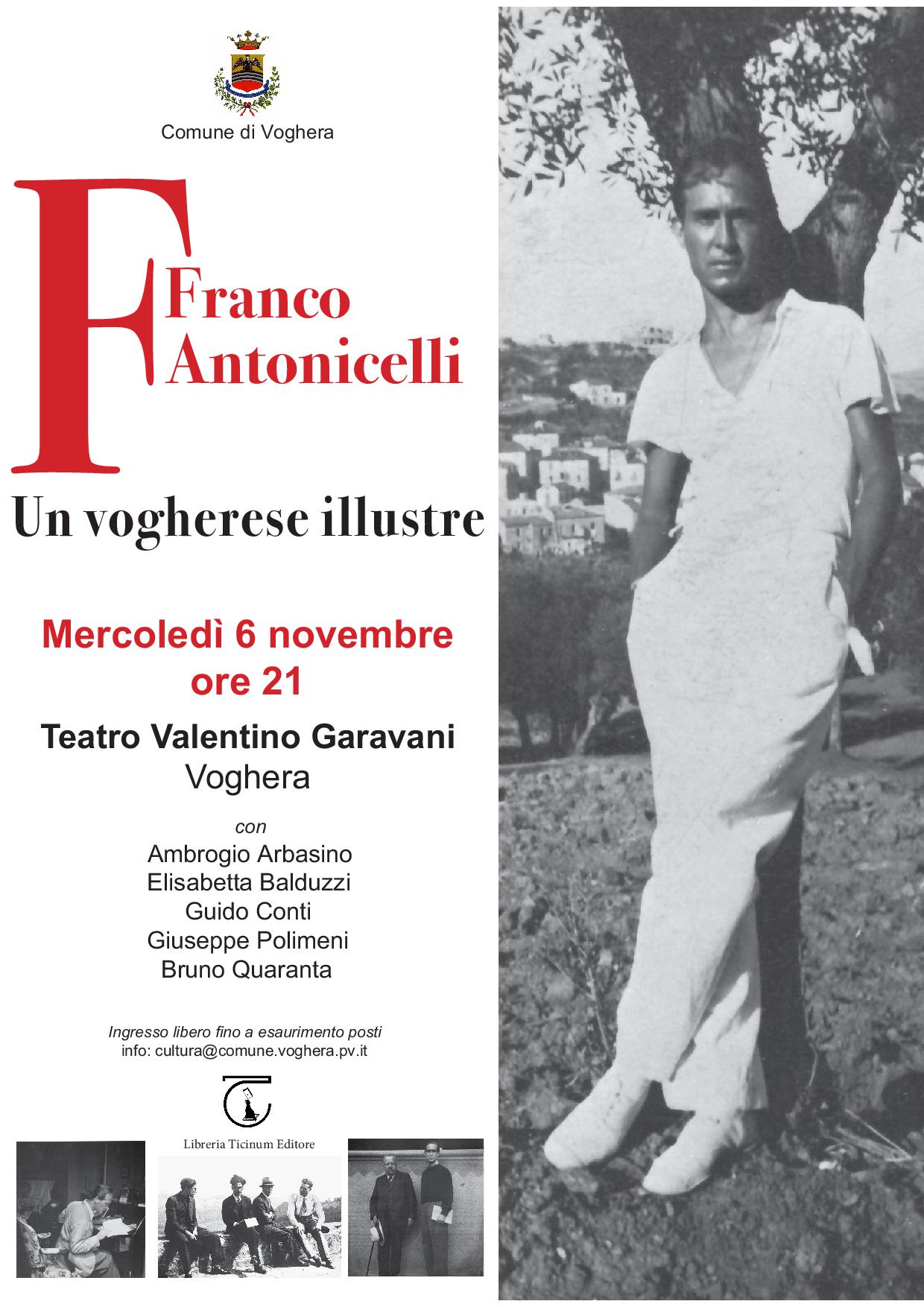 Franco Antonicelli - Un vogherese illustre