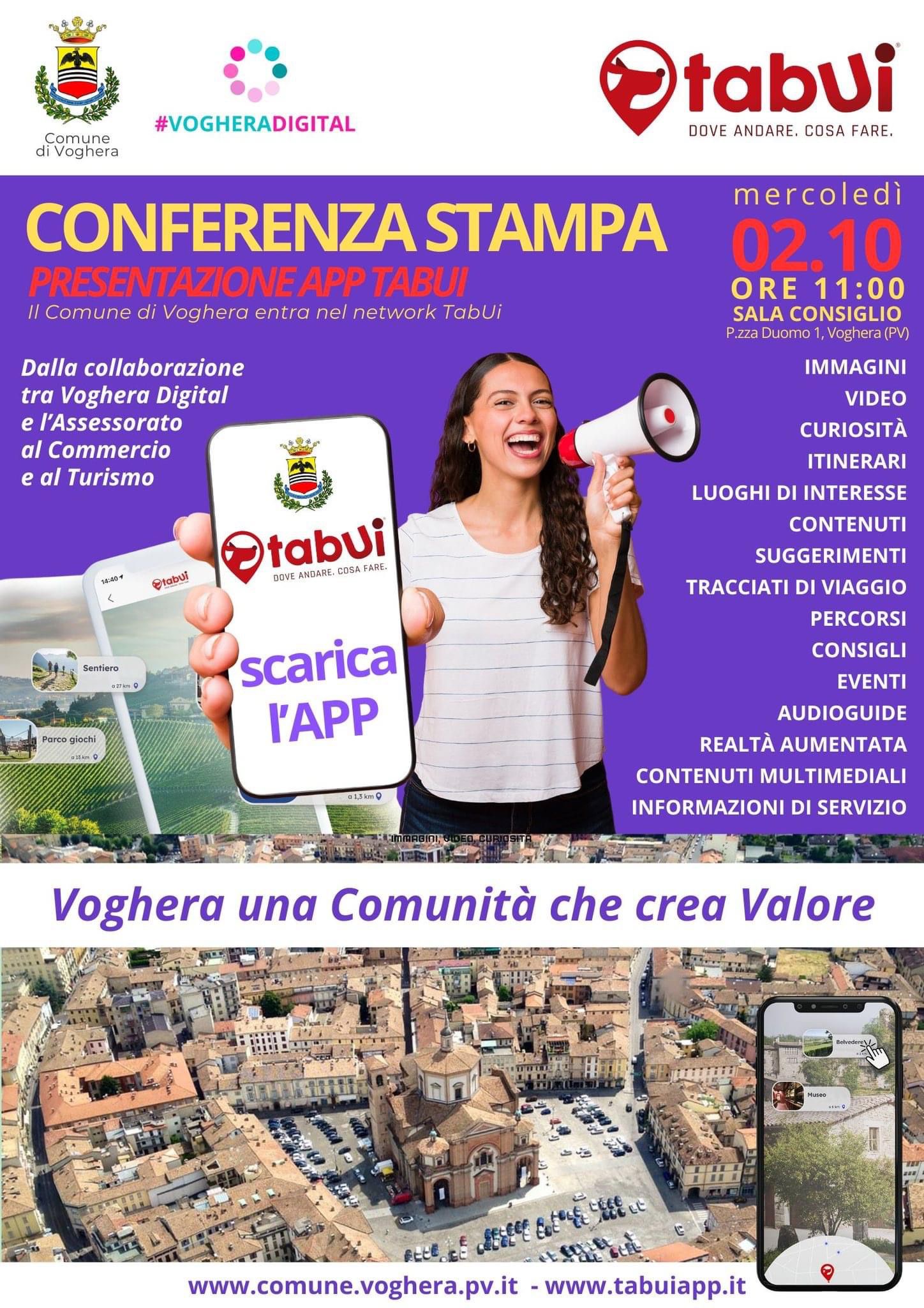 Conferenza Stampa - presentazione app TabUi