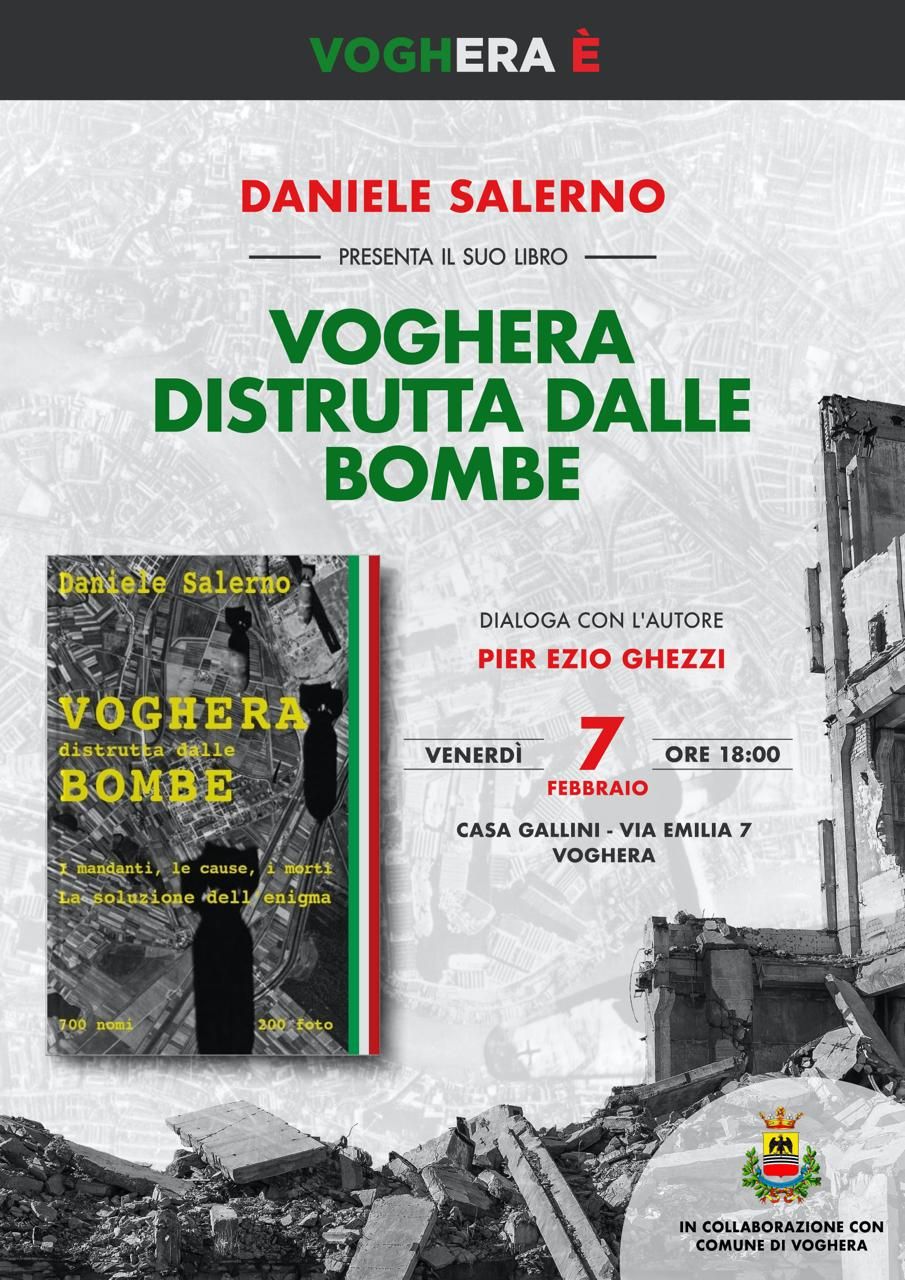 Presentazione con l'autore del libro "Voghera distrutta dalle bombe" 