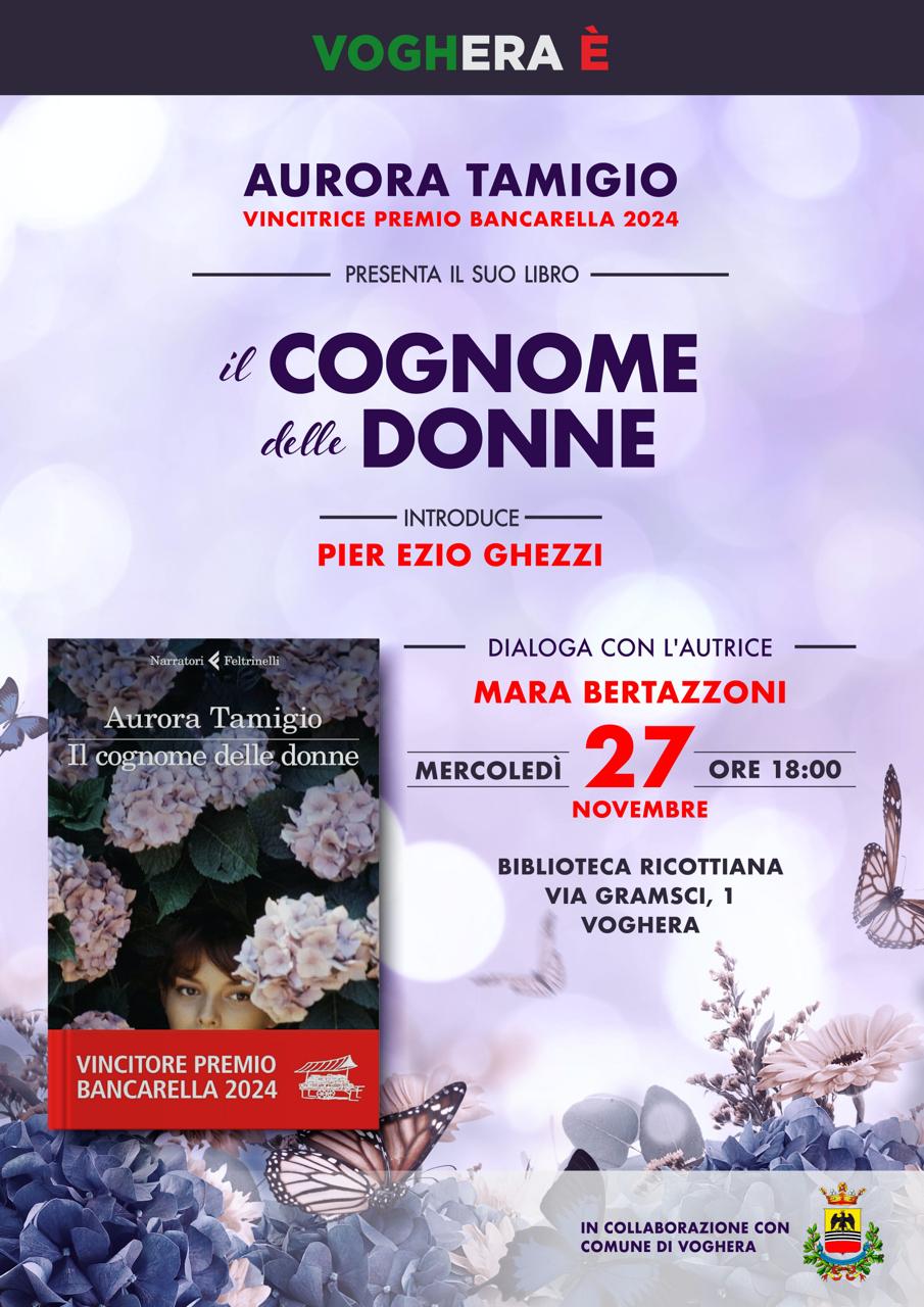 Presentazione del libro "Il cognome delle donne" 