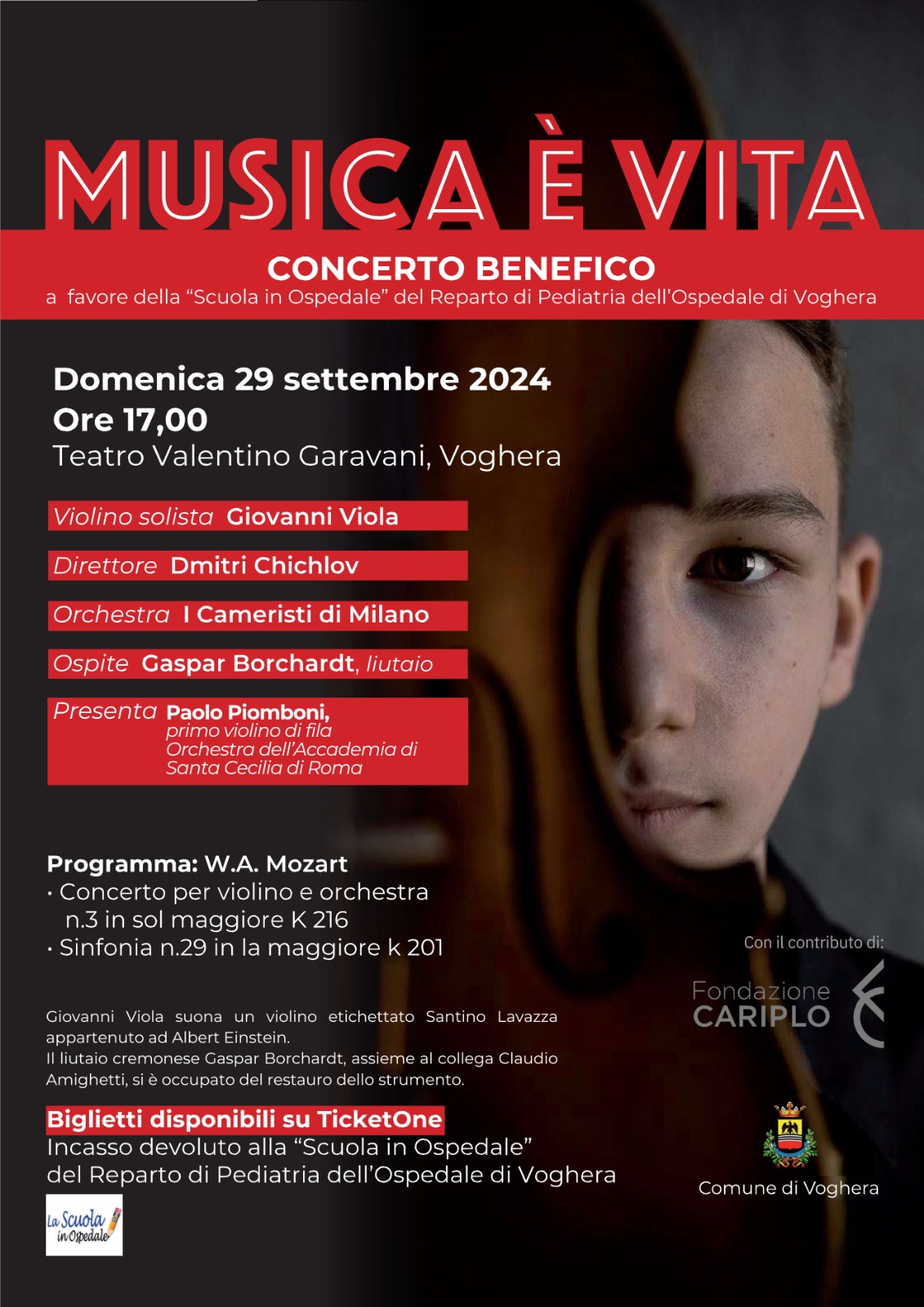 Musica è vita - concerto benefico