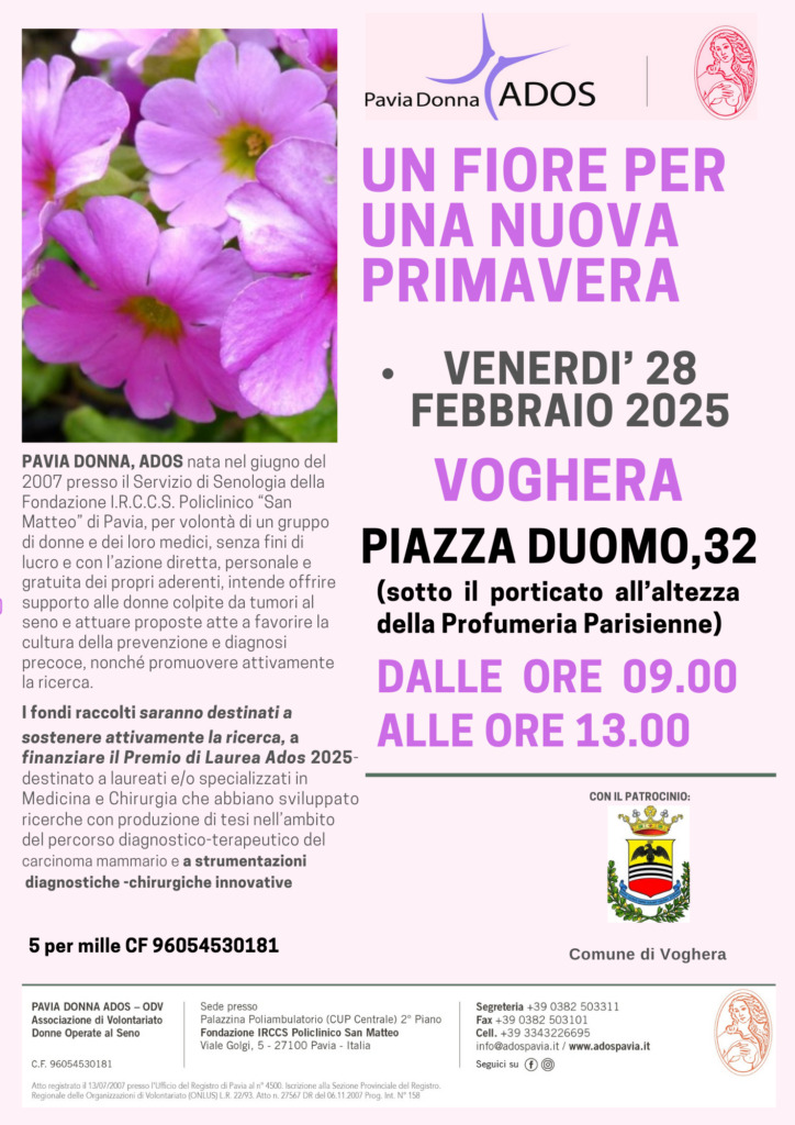 Un fiore per una nuova primavera