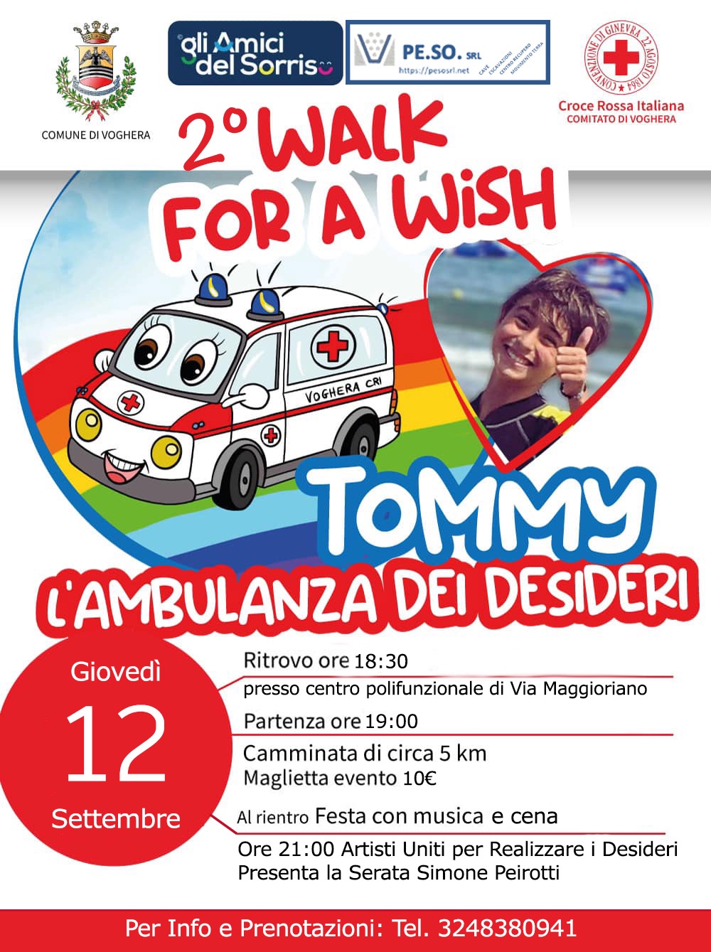 Walk for a Wish: Tommy l'ambulanza dei desideri