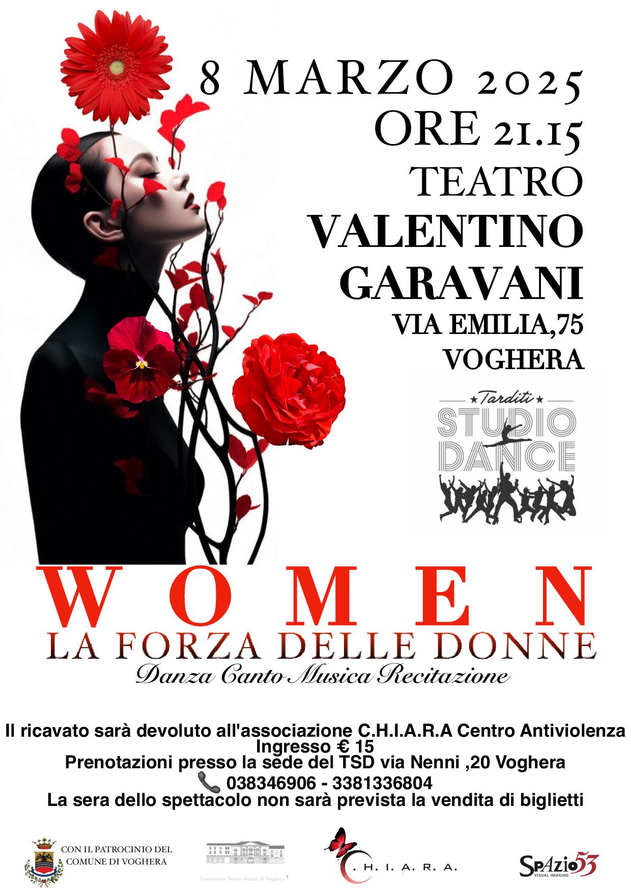 Women la forza delle Donne - danza canto musica e recitazione