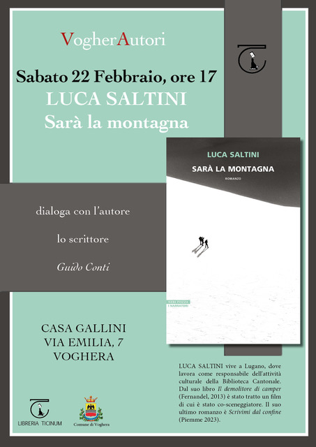 Presentazione libro "Sarà la montagna"