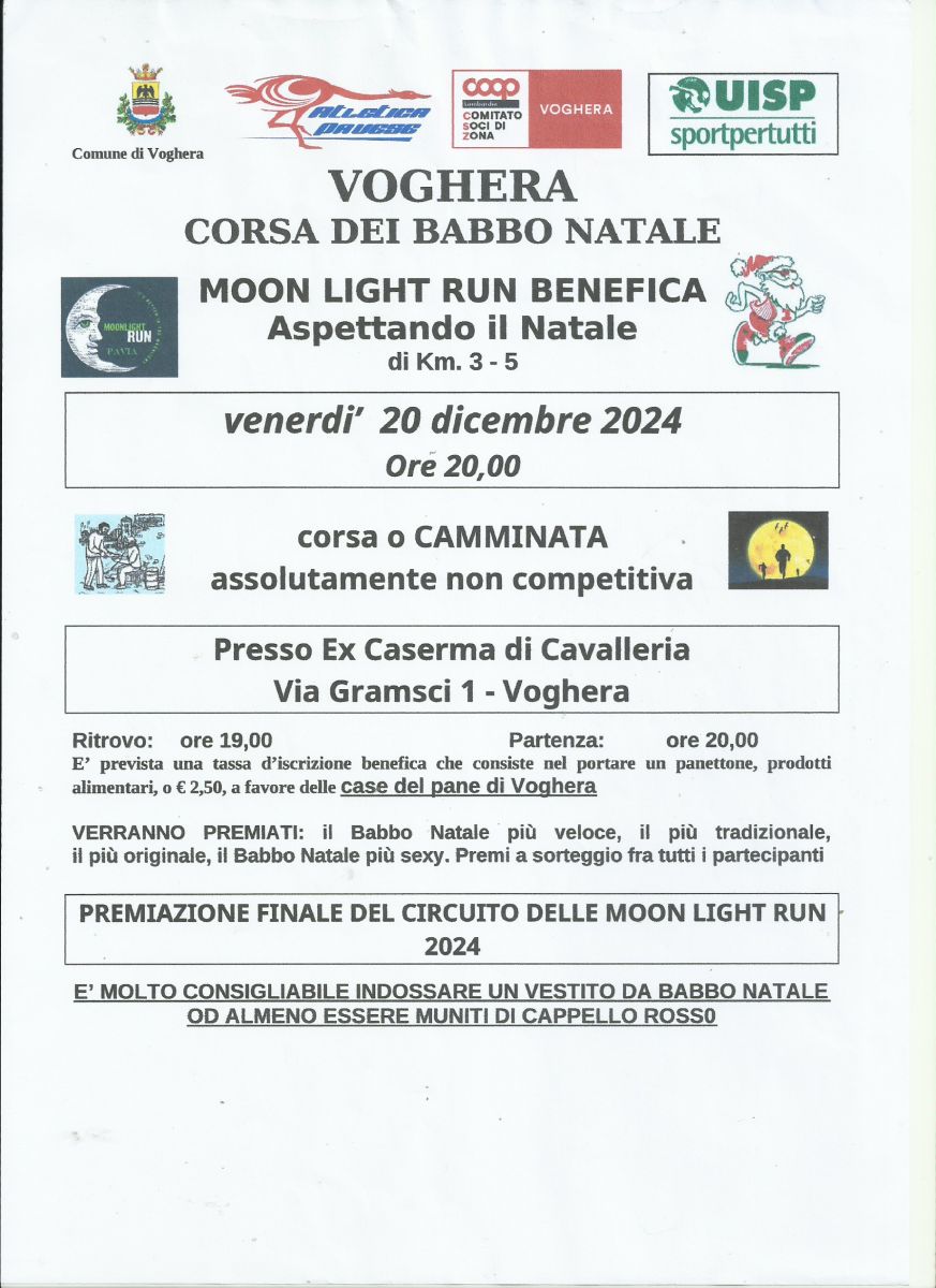 Corsa dei Babbo Natale