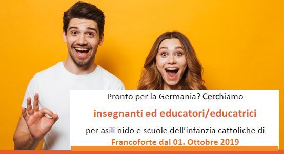 Offerte per educatori in Germania a Francoforte